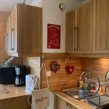 T2 Pour 4 Pers Style Pied Des Pistes Apartament
